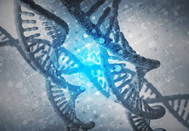 DNA molekülleri arka plan