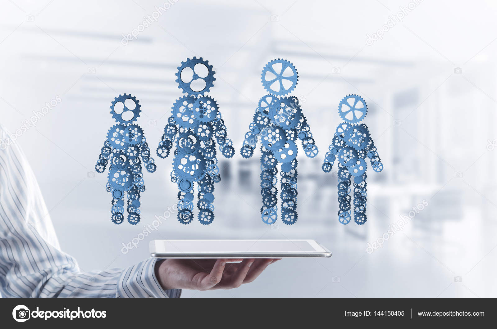 Concept of cooperation or family — Stock Photo © Khakimullin 144150405