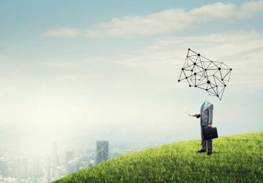 İş konsepti olarak sosyal ağ