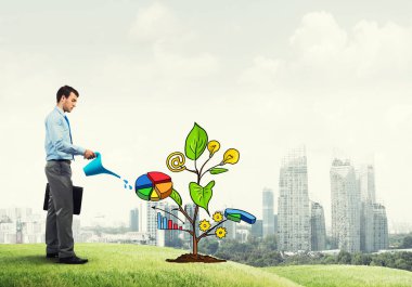 yatırım ve finansal büyüme kavramı