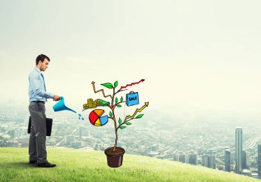 yatırım ve finansal büyüme kavramı