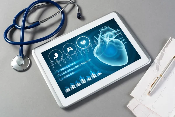 Tecnologías digitales en medicina — Foto de Stock