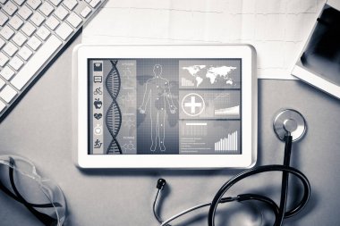 Dijital teknolojileri tıp kavramı
