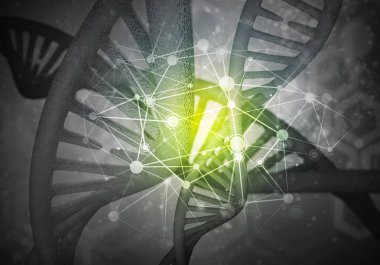 DNA molekülleri arka plan