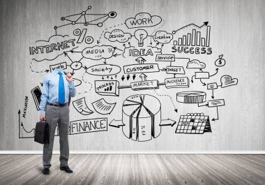 işadamı baş olmadan