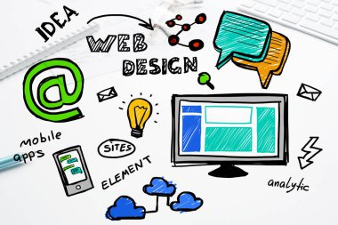 Ağ ortamı arkaplanı