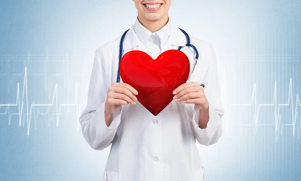 Controlla il tuo concetto di salute cardiaca — Foto Stock