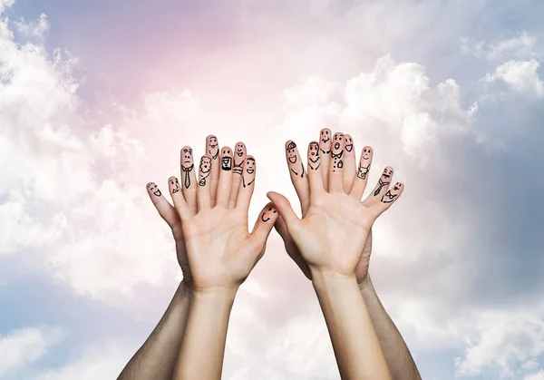 Hands of man and woman r — Stock Photo, Image