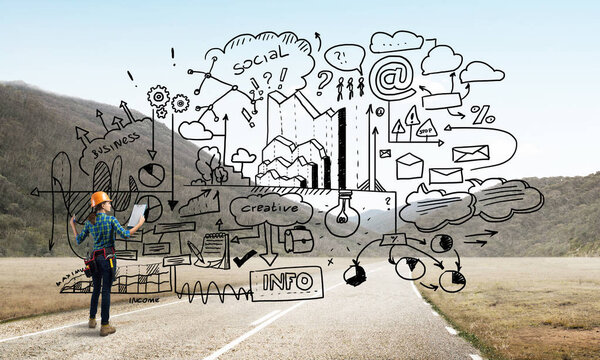 Концепция промышленного строительства и обслуживания
