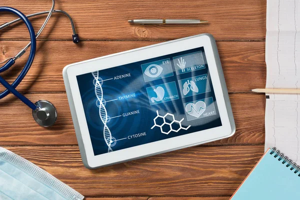 Digitale technologieën in de geneeskunde concept — Stockfoto
