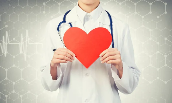 Check your heart health concept — Stock Photo, Image