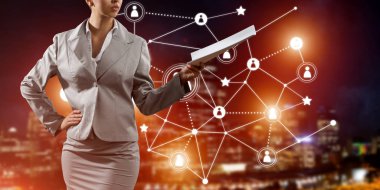 Modern iş ağ kavramı 