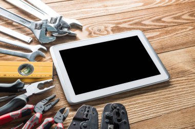 Çeşitli araçlar Oluşturucusu ve tablet PC