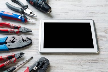 Endüstriyel araçlarına ve tablet
