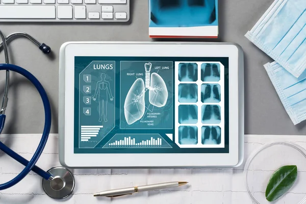 Tecnologie digitali nel concetto di medicina — Foto Stock