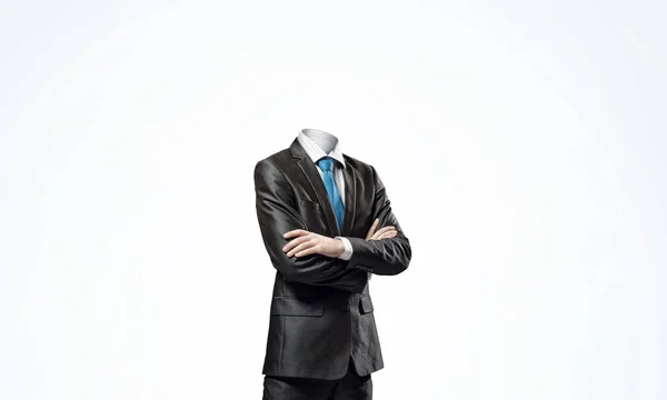 Empresário sem cabeça — Fotografia de Stock