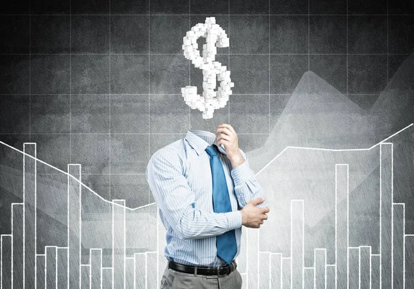 Faceless businessman concept — Stock Photo, Image