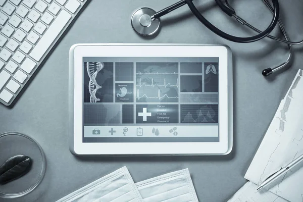医学概念のデジタル テクノロジー — ストック写真