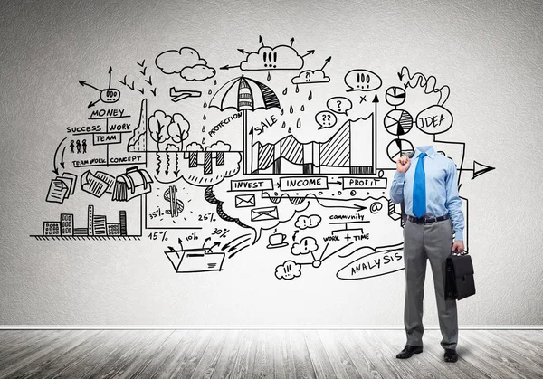 işadamı baş olmadan