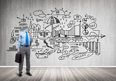 işadamı baş olmadan