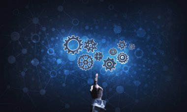 el işaret işadamı vites mekanizması