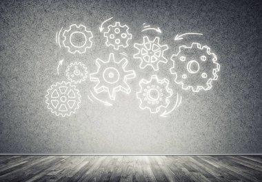 Dişli mekanizması olarak ekip çalışması kavramı