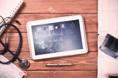 Dijital teknolojileri tıp kavramı