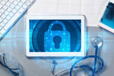  erişim güvenlik kavramı medya ekranında