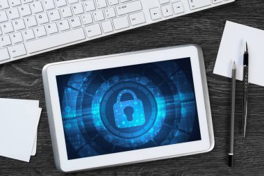 Tablet pc ile iş işyeri