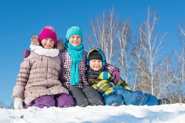 Vinter aktivitet koncept — Stockfoto