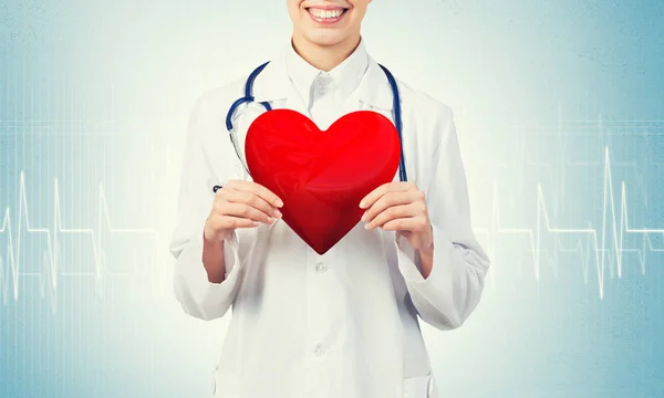 Controlla il tuo concetto di salute cardiaca — Foto Stock