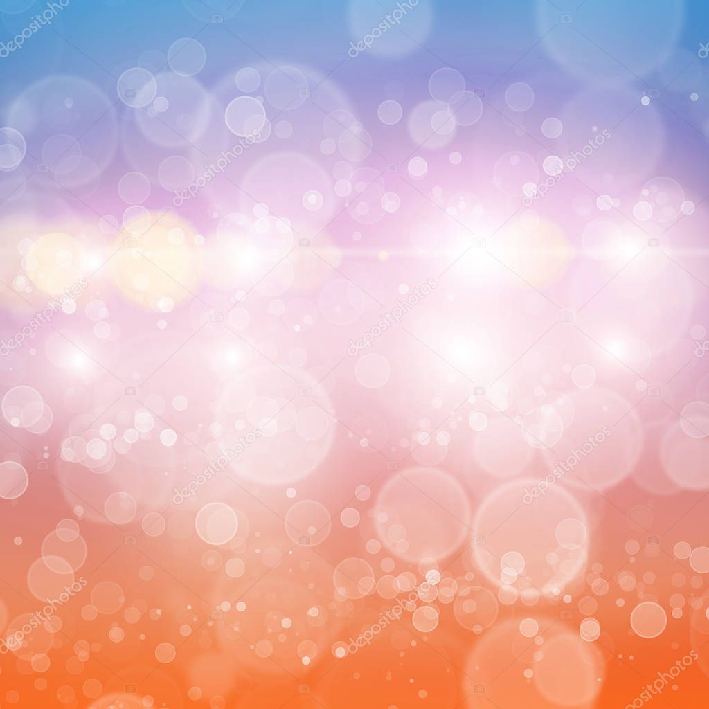 Abstract bokeh background 