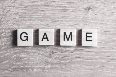 Ahşap alfabe harfleri 