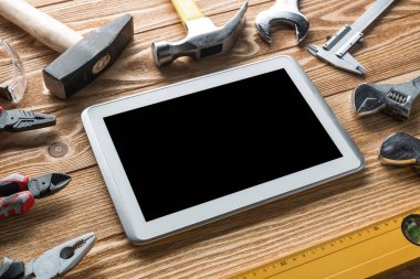 Çeşitli araçlar Oluşturucusu ve tablet PC