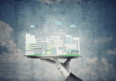 Garson kentsel inşaat sunulması 