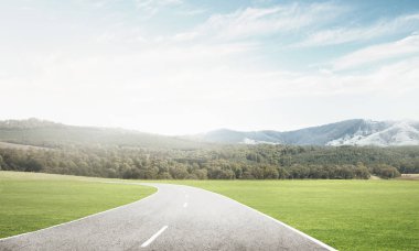 Doğal yaz manzarası