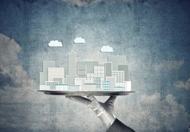 Garson kentsel inşaat sunulması 