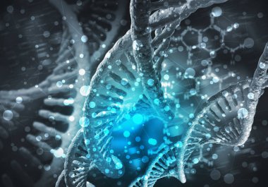DNA molekülleri arka plan