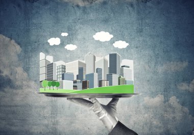 Garson kentsel inşaat sunulması 