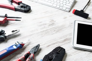 Endüstriyel araçlarına ve tablet