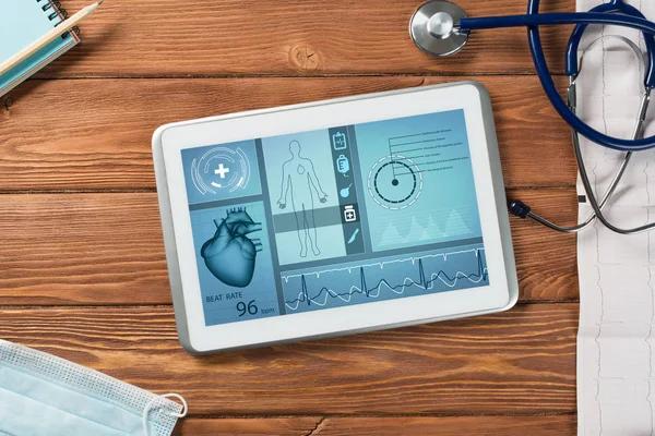 Tecnologías digitales en medicina — Foto de Stock