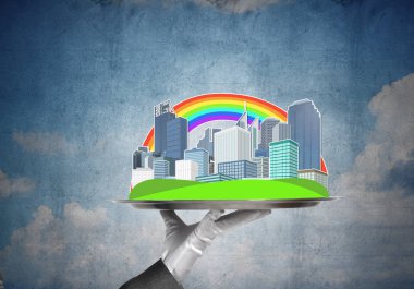 Garson kentsel inşaat sunulması 