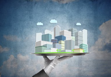 Garson kentsel inşaat sunulması 