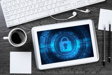 Tablet pc ile iş işyeri