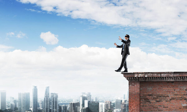 Danger and risk concept 