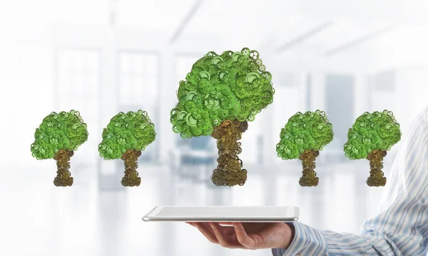 Eco grön miljö koncept — Stockfoto