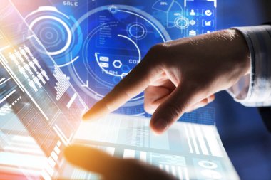 sanal panel dokunmadan eller