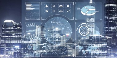 gece city karşı sanal arabirim