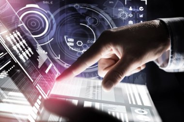 sanal panel dokunmadan eller