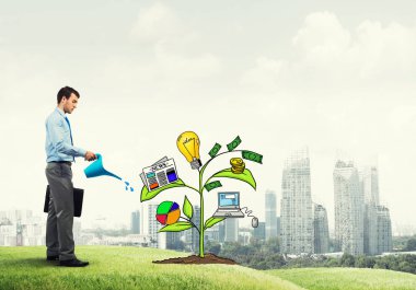 yatırım ve finansal büyüme kavramı